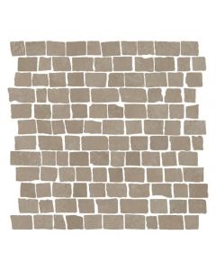 Douglas Jones Castles Vloertegel Mozaiek.30X30cm Tabacco 10mm Mat R10 