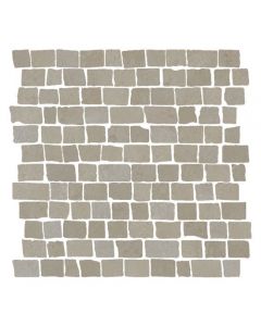 Douglas Jones Castles Vloertegel Mozaiek.30X30cm Ecru 10mm Mat R10 