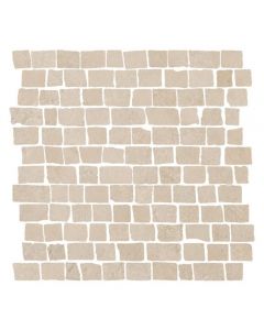 Douglas Jones Castles Vloertegel Mozaiek.30X30cm Vanilla 10mm Mat R10 