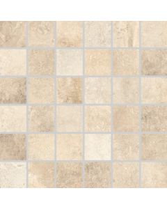 Rondine Provence J89589 Wandtegel Mozaiek. 30X30cm Cream 8,5mm Mat