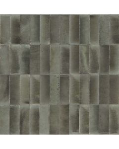 Ragno Gleeze R8HS Wandtegel 5X15cm Grigio 10mm Glans