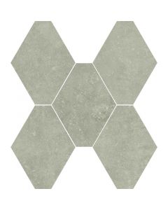 Castelvetro Absolute Grigio Esagona 28,5X32cm Mat