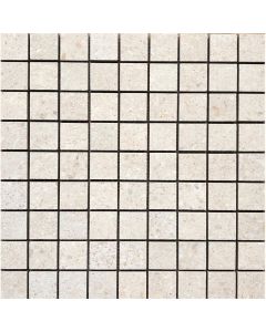 Dutch Design Beton Mosaico Bianco 30X30cm Mat