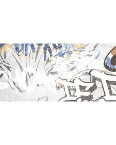 Energieker City Plaster Decor Graffiti White 60X120cm Mat
