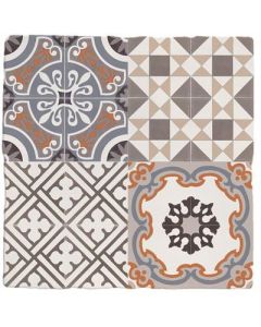 Velsa Tiles Urban Mix kleur 13x13cm (Urban Nassau Decor Ceravision)