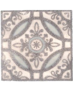 Grandeur Ribiera 20x20cm Grijs Mat (CERIBE011)
