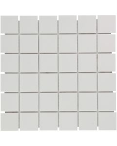 The Mosaic Factory London mozaïektegel 30.9X30.9cm Super White Mat (LO1010S) - Vierkant