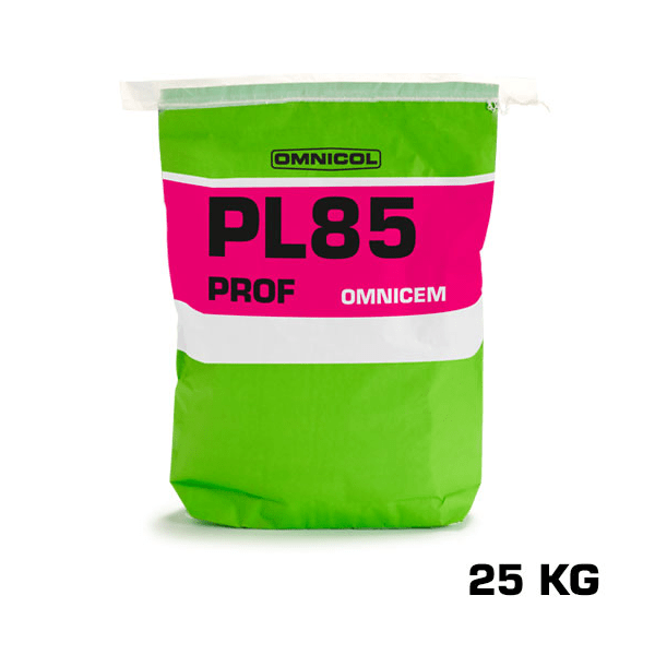 Omnicol Omnicem PL 85 Prof Flexibele,waterdicht,all poedertegellijm.25kgWit