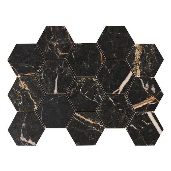 Douglas & Jones Marbles 22,5x32,5cm Brown Hexa. Mozaïek direct online kopen