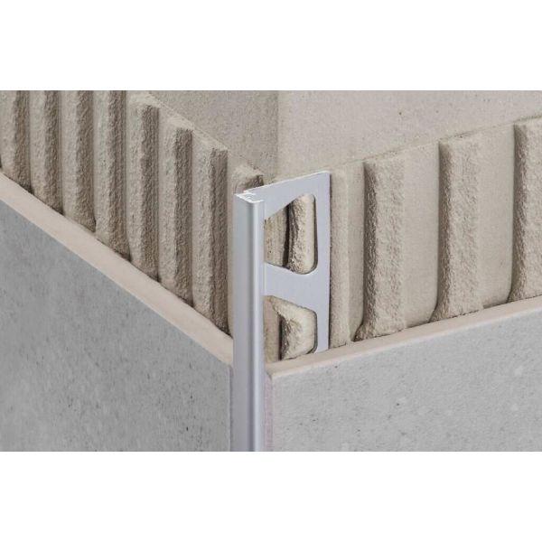 Schluter Schiene AM Dec.prof.L=250 H=11 Alu.Messingkleurig mat geanod.