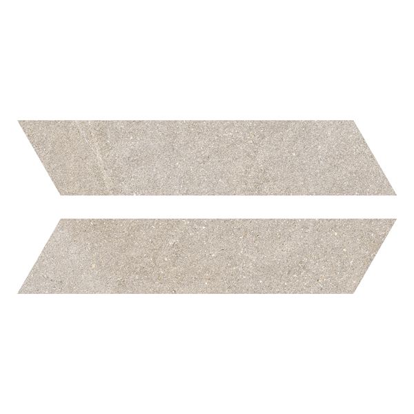 Serenissima Eclettica 1082447 Chevron 11,7X52,3cm DX/SX Argent 9,5mm Mat Ret.R10