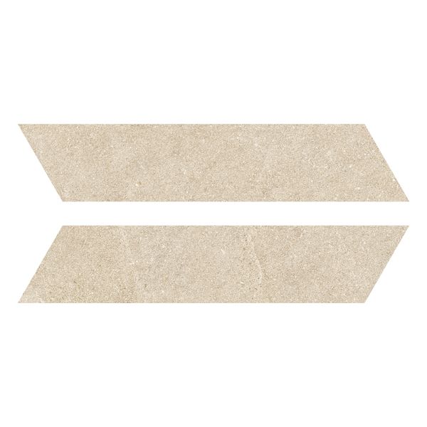 Serenissima Eclettica 1082448 Chevron 11,7X52,3cm DX/SX Beige 9,5mm Mat Ret.R10