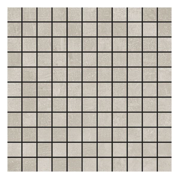 Ceramic-Apolo Alpe DC721 Wandtegel Mozaiek. 30X30cm Grey 7,7Mm Mat