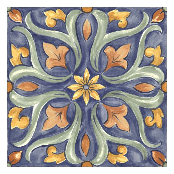 Ragno Amuri RC8K Vloertegel Decor 20X20cm Mai.Tappeto 4 10Mm Glans