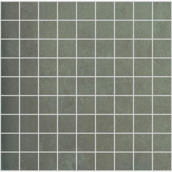 Castelvetro Concept Land Dark Grey Mosaico 30X30cm Mat