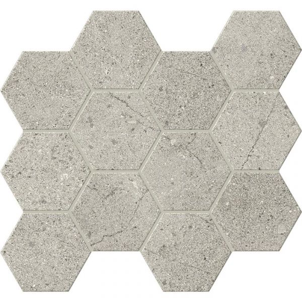 Castelvetro Life Esagona Grigio 26X28cm Mat