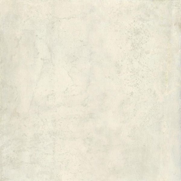 Dutch Design Metall Bianco 100X100cm Mat