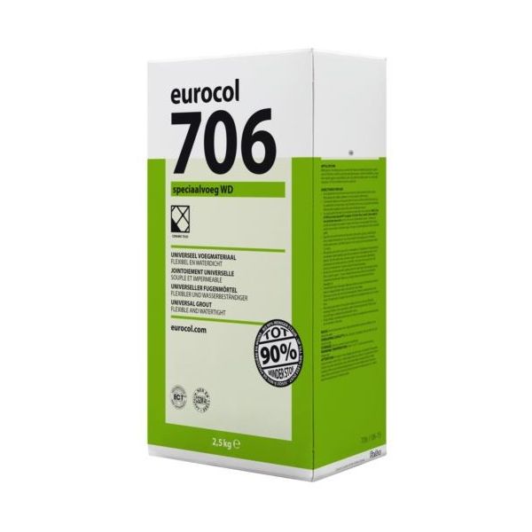 Eurocol Voegproducten  voegGrijs (2,5 KG VOEGGRIJS      706)