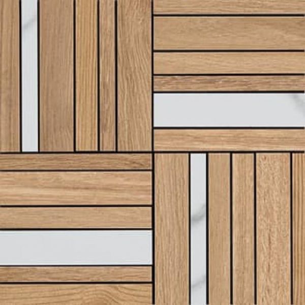 La Fabbrica Honey Wood Rigato Mix 30x30x0,88 cm naturale