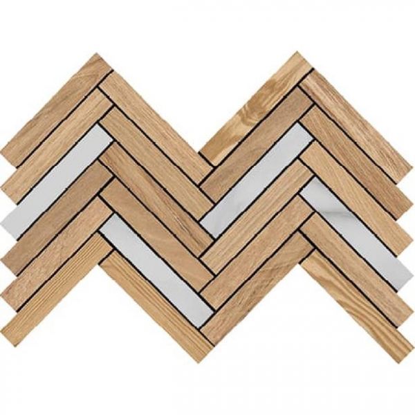 La Fabbrica Honey Wood Spina Mix 30x34x0,88 cm naturale