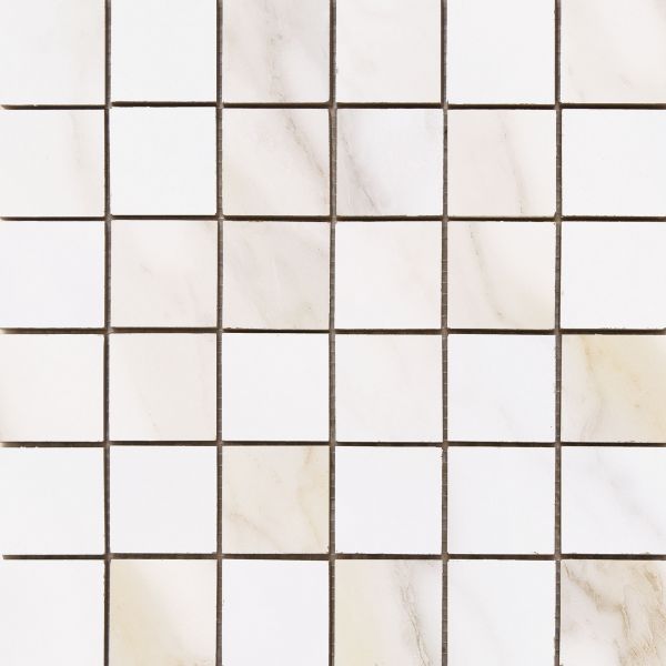 Cifre Cerámica Diamond Gold mozaiek 5x5 mat op net van 30x30
