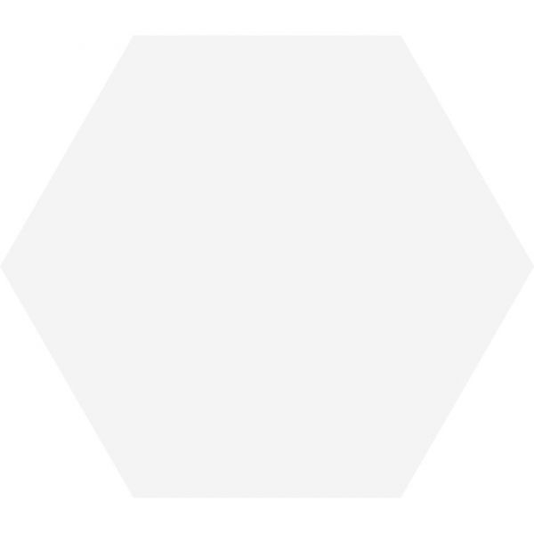 Cifre Cerámica Hexagon Timeless White mat 15x17