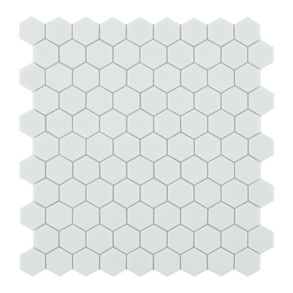 By Goof mozaiek hexagon white 3,5x3,5cm