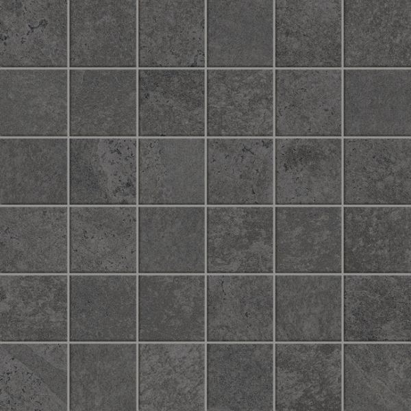 Atlas Concorde Solution Impact Graphite mozaiek 5x5 op net van 30x30