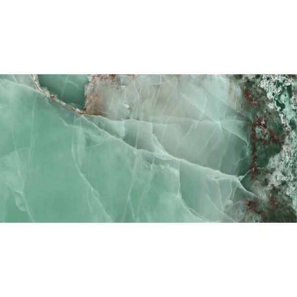 Baldocer Cerámica Onyx Turquoise polished 60x120 rett