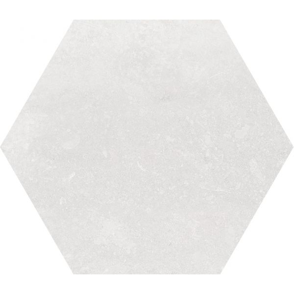 Cifre Cerámica Hexagon Midtown White R10 N-Plus 15x17