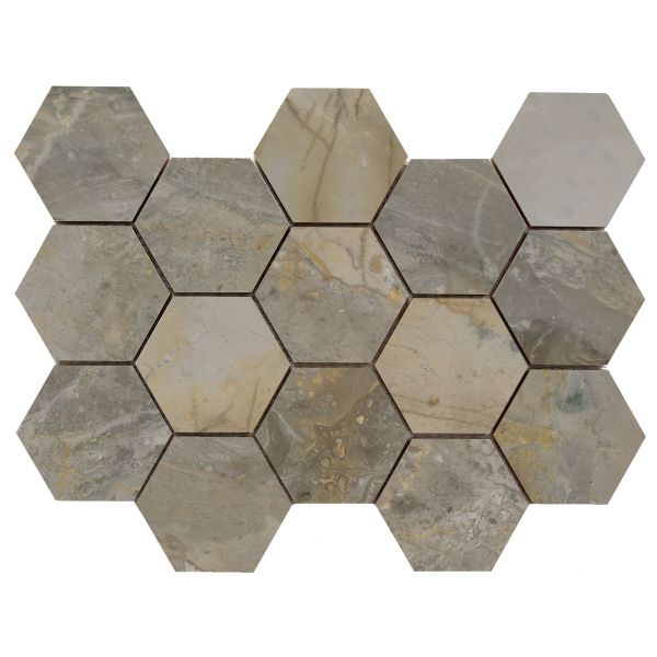Cifre Cerámica Luxury hexagon mozaiek Ample Nature gepolijst 32,5x22,5
