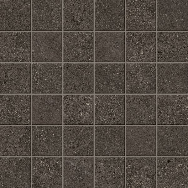 Atlas Concorde Solution Yacht Anthracite mozaiek 5x5 op net van 30x30