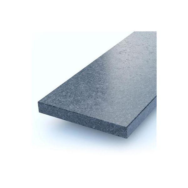 Vensterbank Steel Grey Gezoet 176x25x2