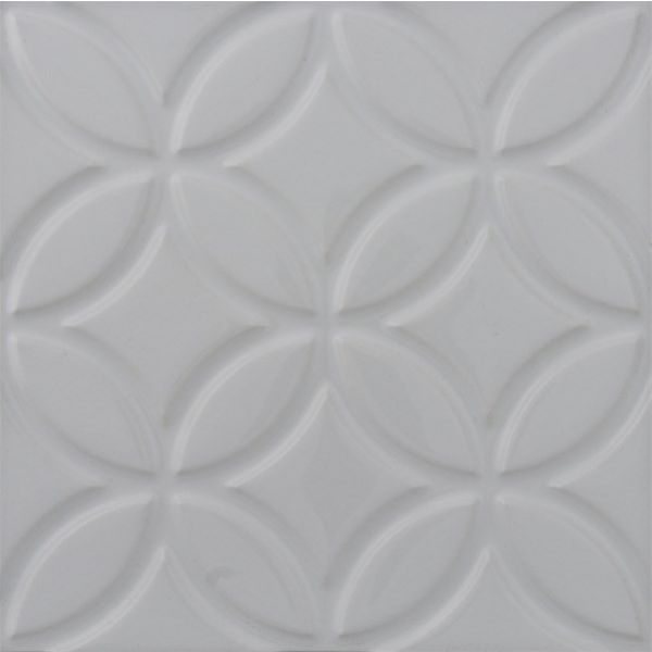 Adex Neri Liso Botanical Blanco Z 15x15