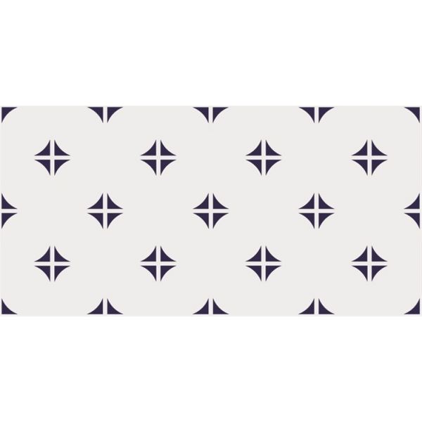 Vives Rivoli Décor Vainilla Reully Marino 10x20