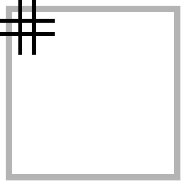 Winckelmans Squares 30,8x30,8cm Multicolor 020CA04CF20SEM