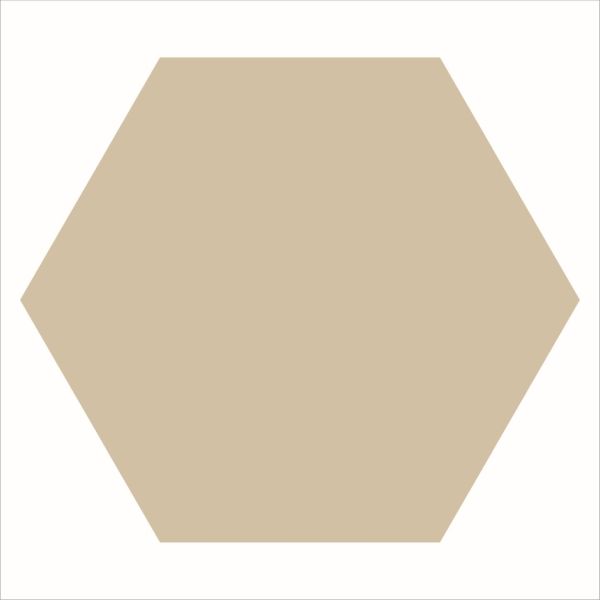 Winckelmans Hexagons 28x29,5cm Bruin 025HE09CF20ONT