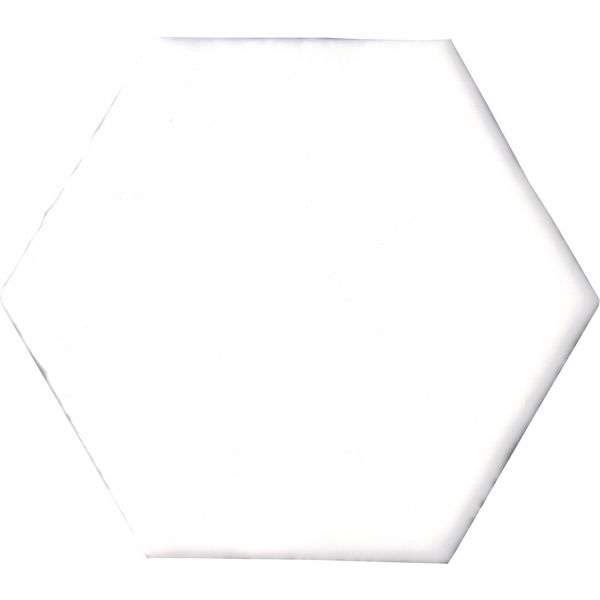 Alcoceram Manual Exagono Blanco 10x11,5cm Wandtegel (EX1101)