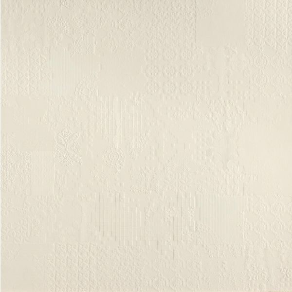 Mutina Dechirer 60X60cm Bianco (PUDD21) (decor-rettif.-bianco-60x60)