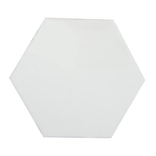 Cevica Rustic 15x15cm Wit Wandtegel (Hexagon Rustic Blanco Brillo) direct online kopen