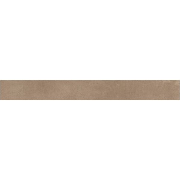Fondovalle Portland 8x80cm Bruin mat (Plint) (Lass.  Nat.Rt.)