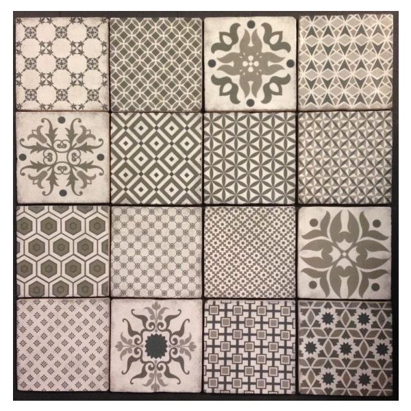 Grandeur Epoca 15x15cm Multicolor Mat (LTEPOC012)