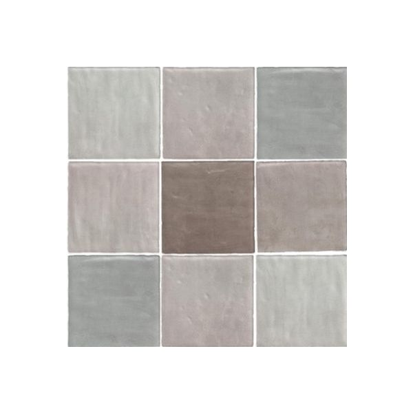Grandeur Maroc 11,5x11,5cm Bruin Glans (CVMARO013)