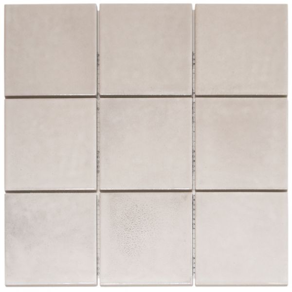 The Mosaic Factory Kasba mozaïektegel 30X30cm White Glanzend (KAG10051) - Vierkant
