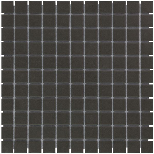 The Mosaic Factory London mozaïektegel 30X30cm Black Mat (LO2317) - Vierkant