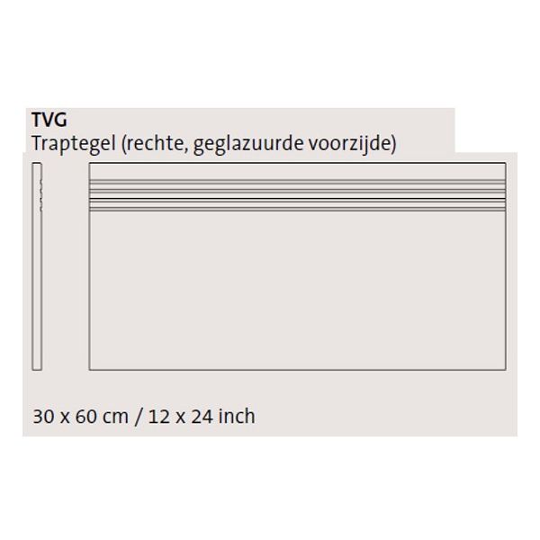 Mosa-30x60cm-Solids-Sand-Beige-Plint-hulpstuk-5114TVG