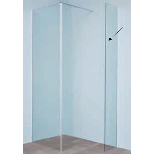 Portelo Paris 4,5x20cm Glas (Vastewand) (Vastewand  45X200)