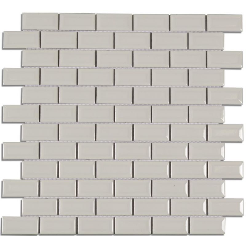 Alicon Metro 32,2x29,8cm Wit Mozaïek (Mini Metro Mosaic White Gloss) direct online kopen